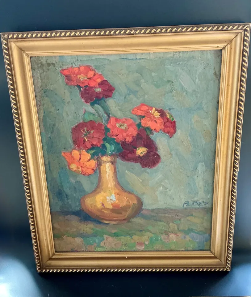 Tableau signé Albert Raty